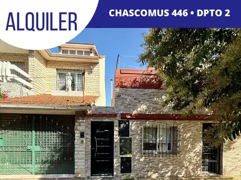 DPTO TIPO CASA INTERNO DE 3 AMBIENTES CON PATIO