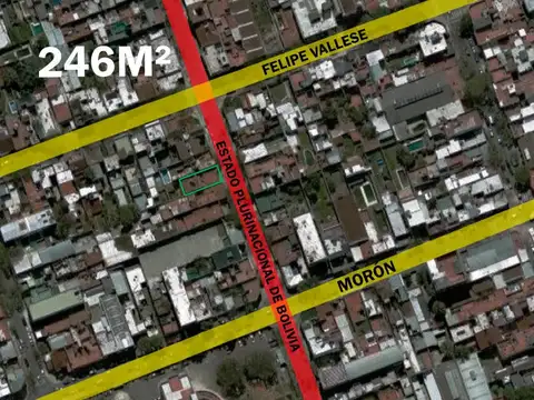Terreno en venta - 246Mts2 - Flores