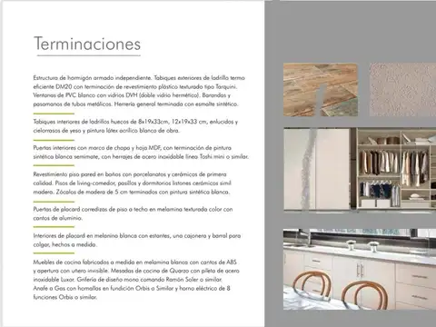 Departamento 3 ambientes con 2 baños