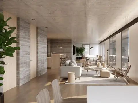 Departamento Monoambiente con 1 baño