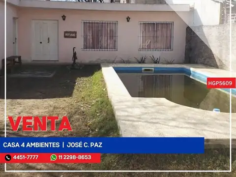 Casa - Venta - Argentina, José C Paz - Junin 3900