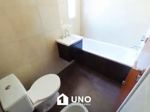 Departamento 2 ambientes con 1 baño