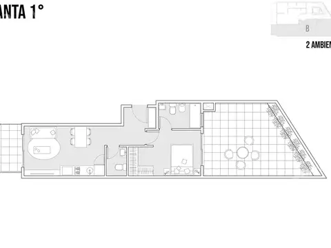 Céspedes al 3700  - 1° B