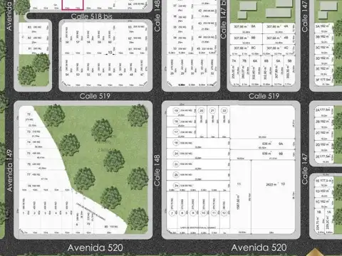 Terreno en Venta 10  mts Frente