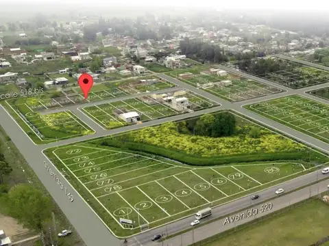 Terreno en Venta 27  mts Fondo