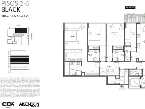 Departamento 4 ambientes con 2 baños