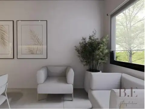 Departamento 2 ambientes con 1 baño