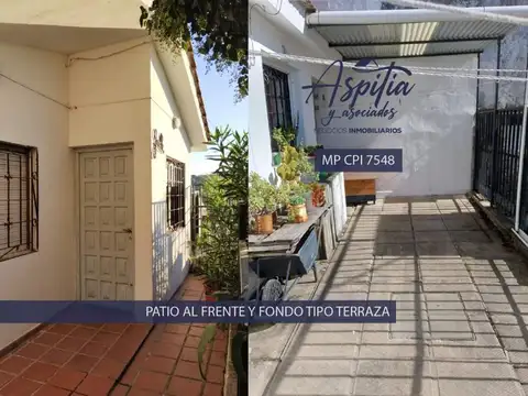 Casa 3 ambientes con 1 baño