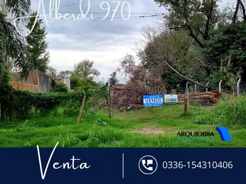 Lote de 1013m2 Barrio Oeste