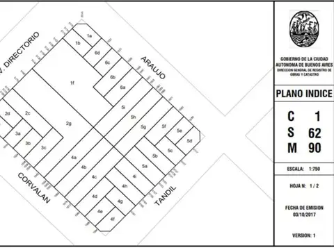 Terreno en Venta en Mataderos, USD 189.900