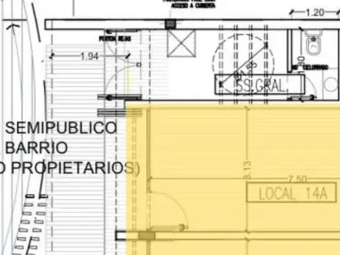 Local en ALQUILER en PASEO DON CARLOS |  Av. 31 y 505 MB Gonnet LP