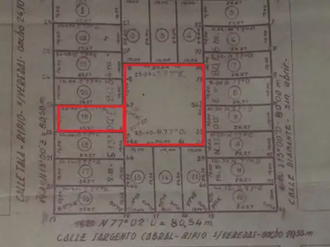 Terreno en Venta en Concordia, USD 50.000