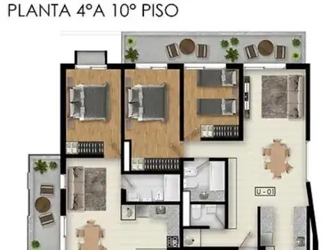 Departamento en Venta de 2 dormitorios