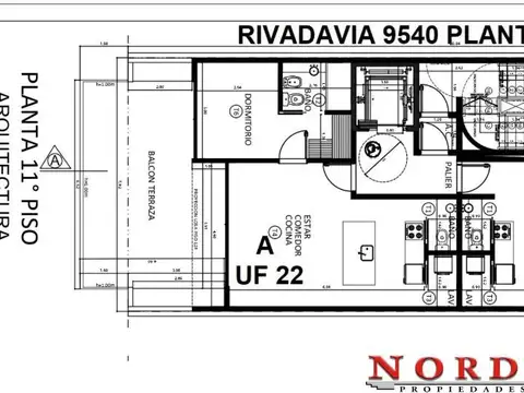 Departamento en Venta de 2 ambientes