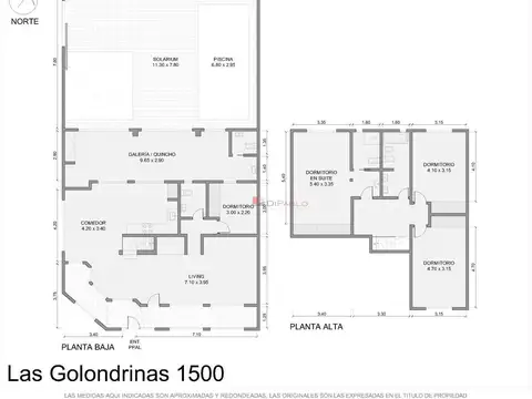 Las Golondrinas al 1500