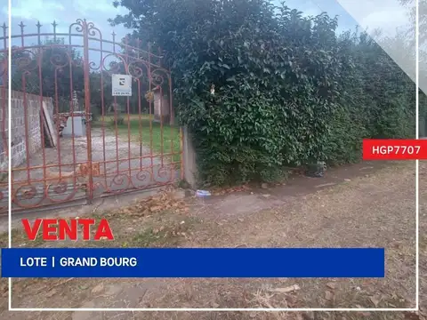 Terreno - Venta - Argentina, Grand Bourg - Jose de San Martin 1756