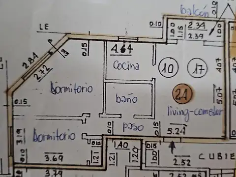 Departamento en Venta de 3 ambientes