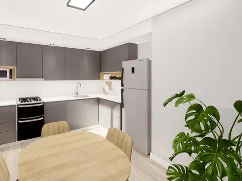 Departamento 4 ambientes con 2 baños