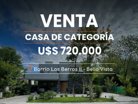 CASA EN VENTA BARRIO LOS BERROS II