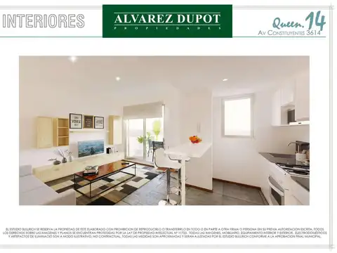 Departamento en Venta de 2 ambientes