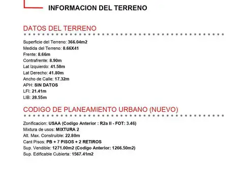Excelente Terreno en Floresta- Lideres en Terrenos