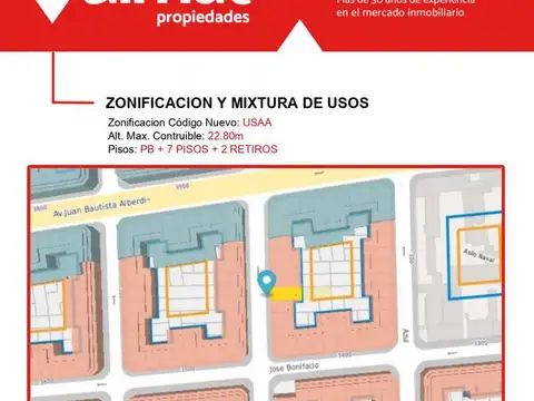 Terreno en Venta de 366,0 m2