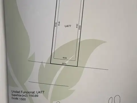 Venta terreno en Vida Lagoon, Funes de 1117,40 m2