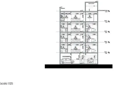 Departamento Monoambiente con 1 baño