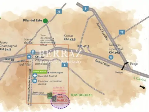 Terreno en Venta en San Pablo, USD 48.000