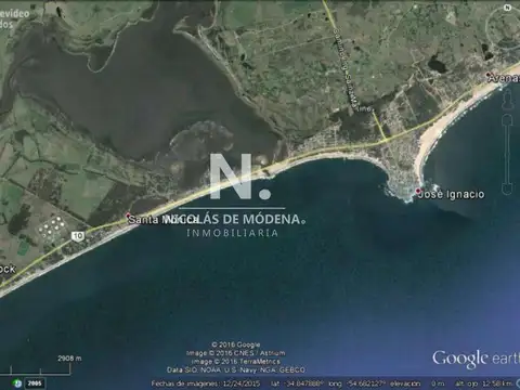 En venta gran terreno en Santa Monica, Jose Ignacio.