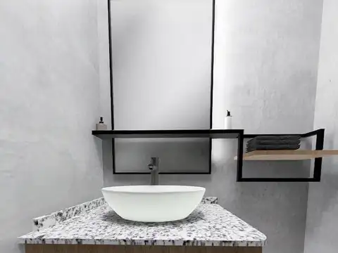 Departamento 2 ambientes con 1 baño