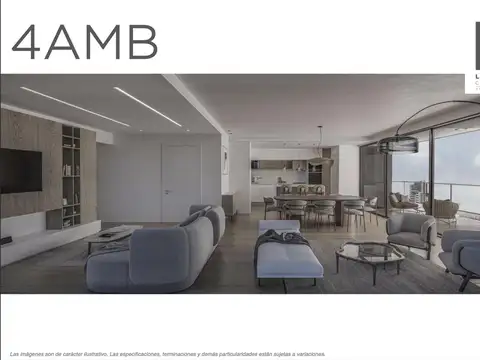 Piso de 4 ambientes balcón con Parrilla al frente Cochera en edificio Premium con Amenities en Villa