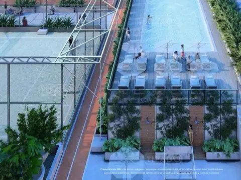 Departamento 3 ambientes con 2 baños