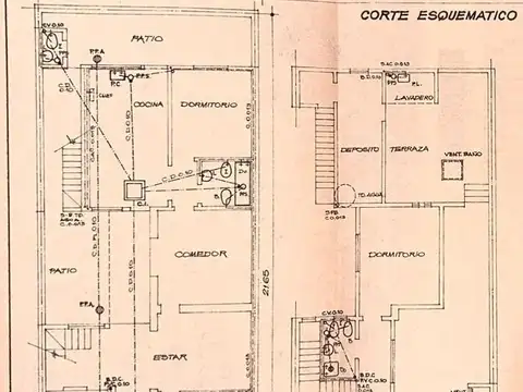 Terreno en Venta 21  mts Fondo