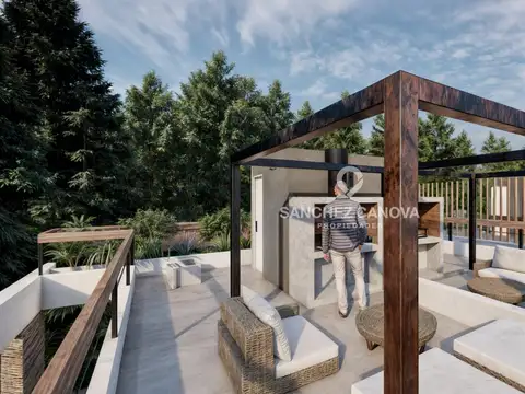 Departamento 2 ambientes con 1 baño