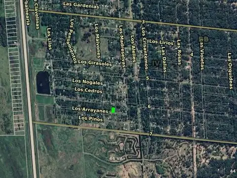 Terreno en Venta 36  mts Fondo