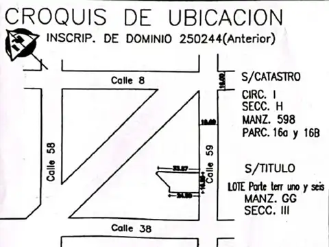 Calle 59 e/ 8 y 9 600