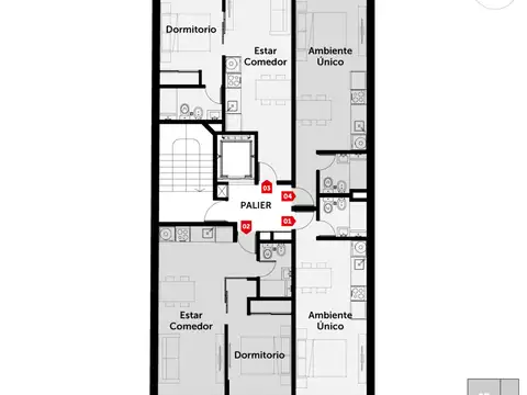 Departamento en Venta en Rosario, USD 65.250