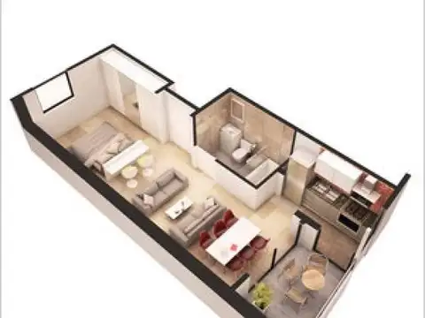 Departamento en Venta en Palermo Soho, USD 106.999