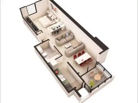 Departamento en Venta Apto profesional