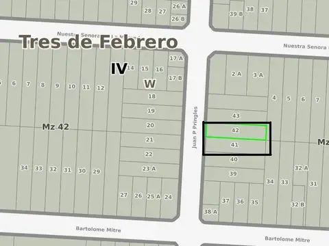 Terreno en Venta en Caseros, USD 140.000
