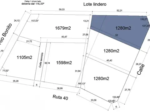 VENTA Lote 1218m2 UF 6, proyecto aprobado. Altos de Manzano