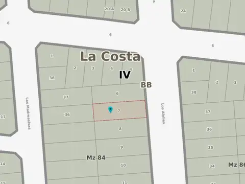 Terreno en Venta en Costa Del Este, USD 36.000