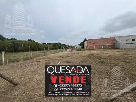 Terreno en Venta 15  mts Frente