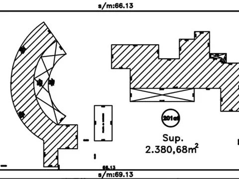Venta de lote junto con 2 propiedades