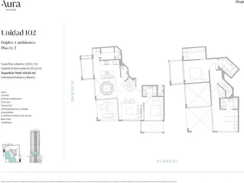 Rawson 2700  esq Alberdi