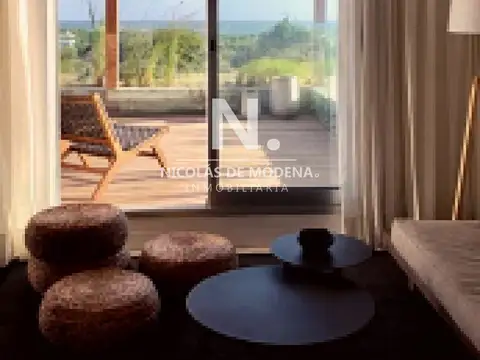 Departamento en complejo nuevo en Jose Ignacio en venta, 2 dormitorios con 2 baños