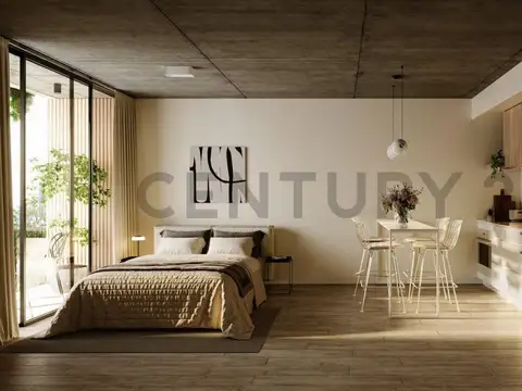 Departamento Monoambiente con 1 baño