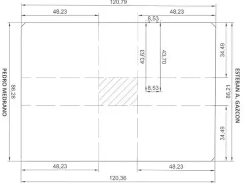 Terreno en Venta de 372,0 m2