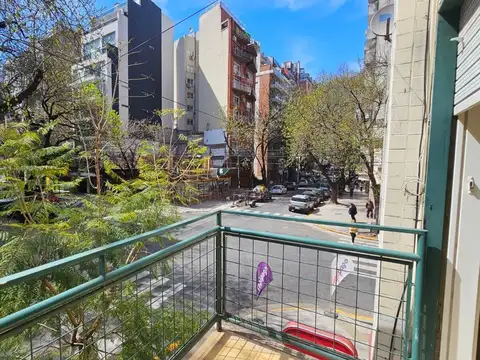 Monoambiente en Alquiler en Cañitas todo luz y sol